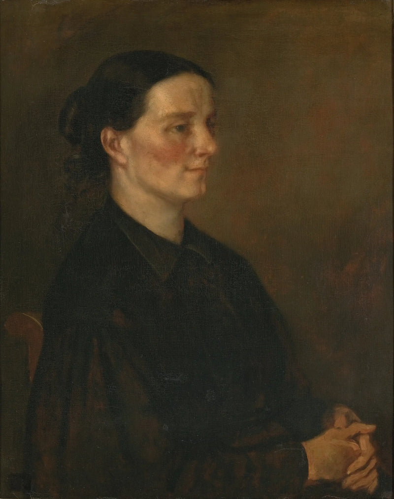 Portrait of Juliette Courbet - Gustave Courbet