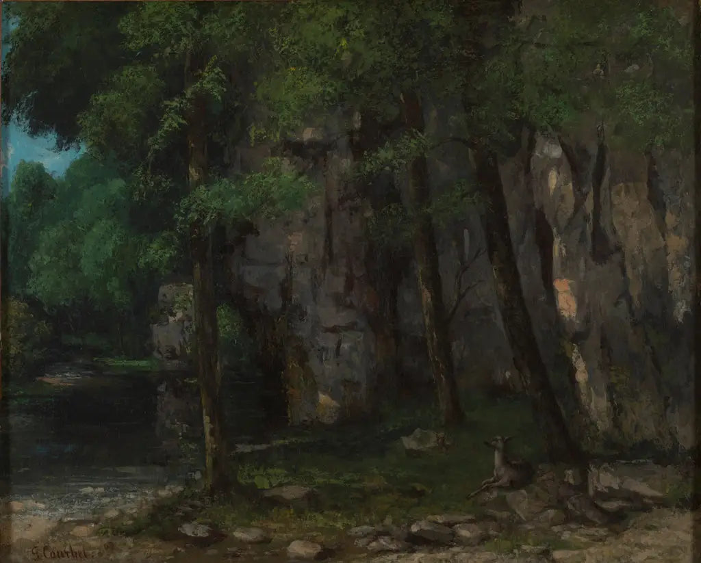 Paysage du Jura - Gustave Courbet - Alpha Reproduction