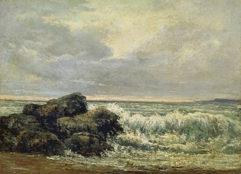 The Wave - Gustave Courbet