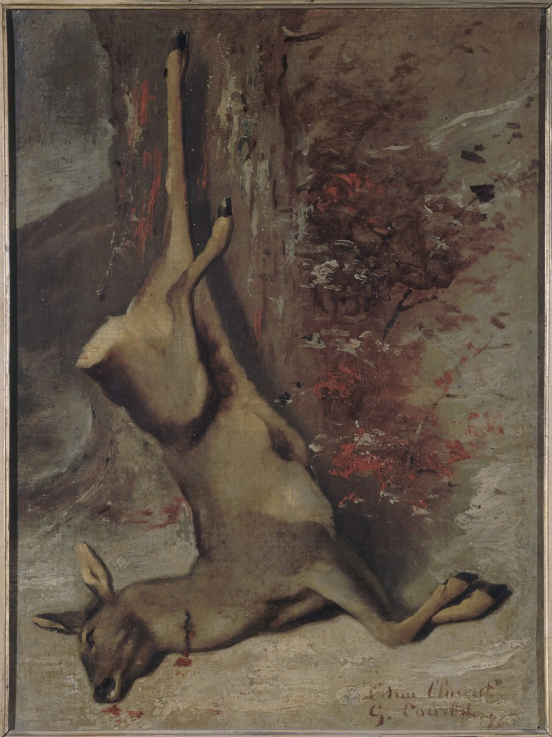 The Roe Deer - Gustave Courbet