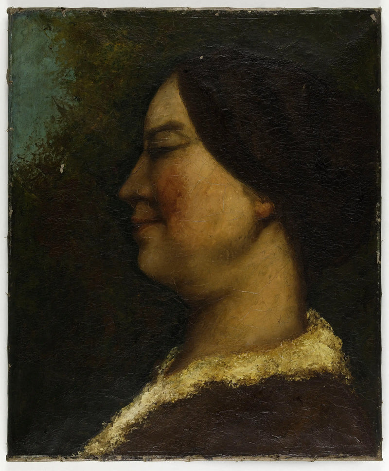 Portrait of a Woman - Gustave Courbet
