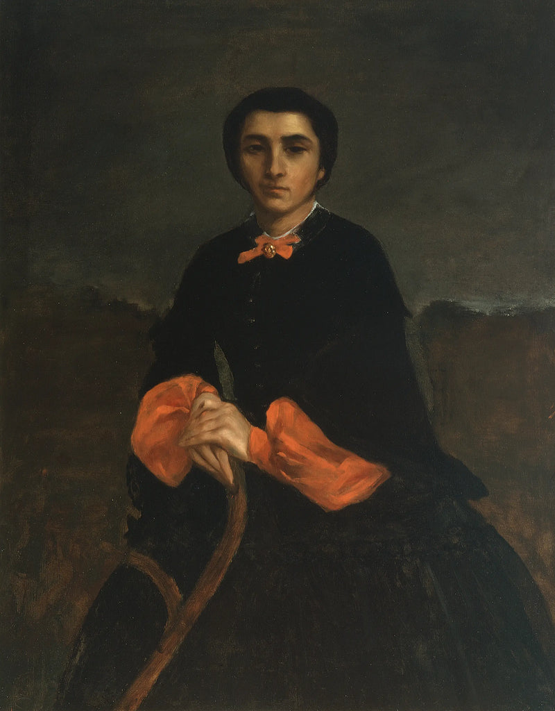 Portrait of a Woman: Juliette Courbet - Gustave Courbet