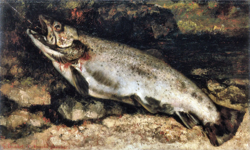 The Trout - Gustave Courbet