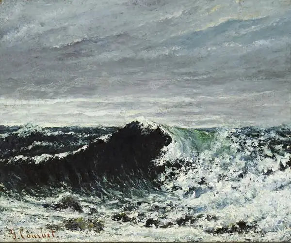 The Wave - Gustave Courbet