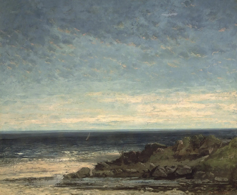 The Sea - Gustave Courbet