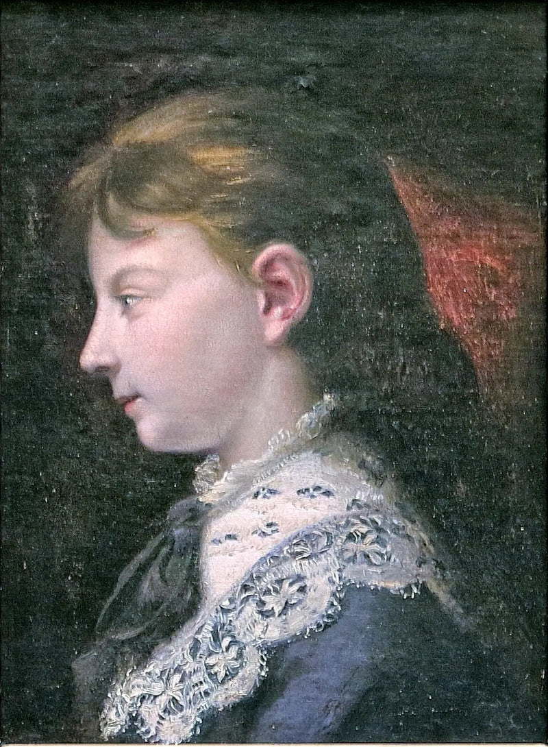 Portrait of Juliette - Gustave Courbet