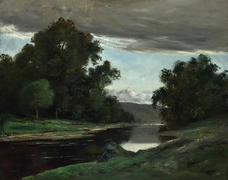 Landscape - Gustave Courbet