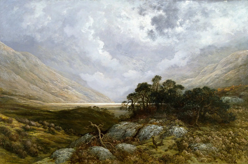Landscape in Scotland - Gustave Doré