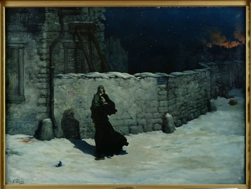 Sister of Charity Saving a Child. Episode of the Siege of Paris - Gustave Doré