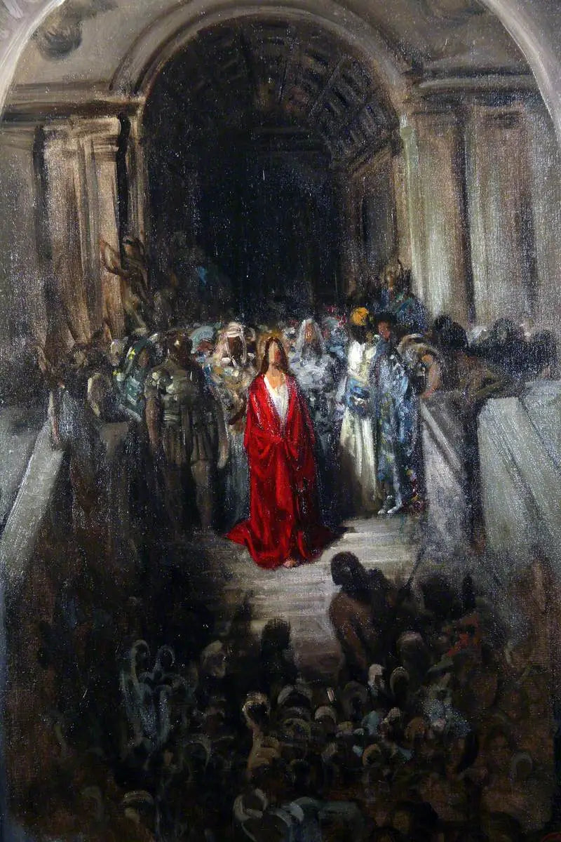 The Christ quittant the prétoire - Gustave Doré