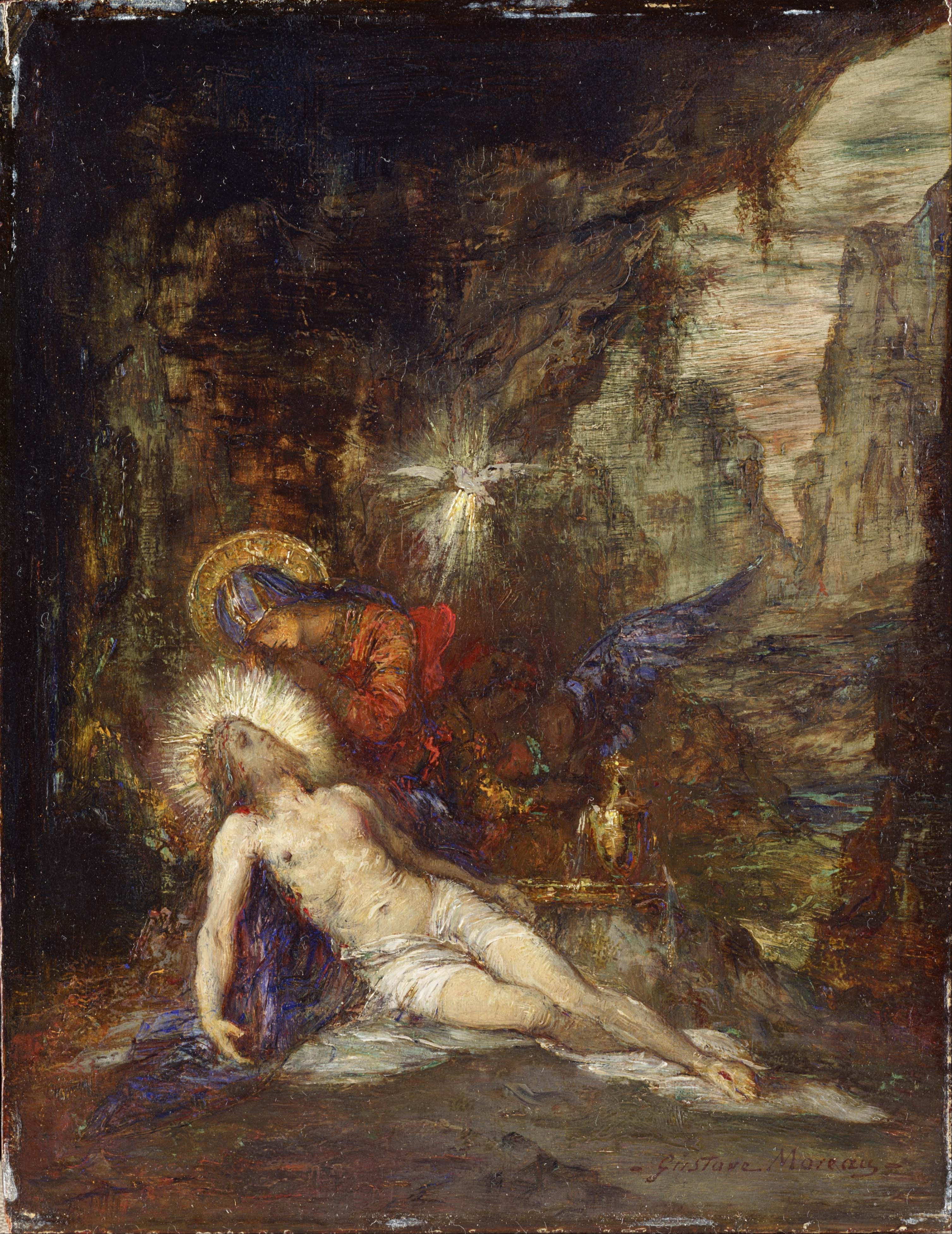Pietà - Gustave Moreau
