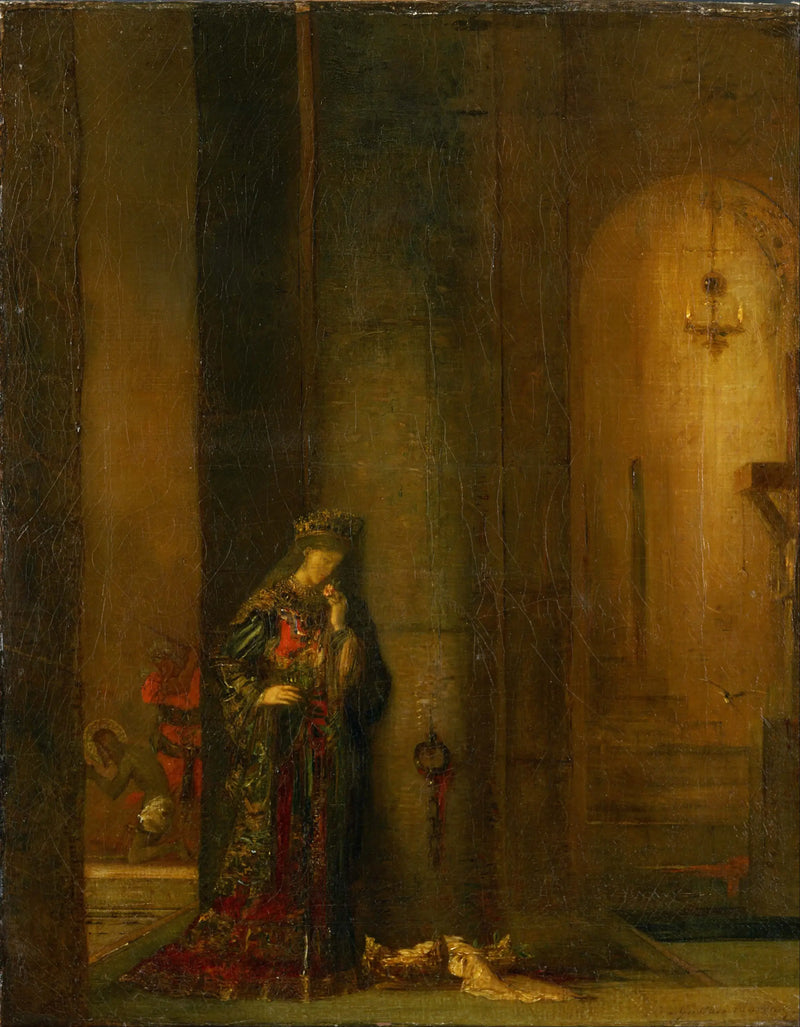 Salomé at the prison - Gustave Moreau