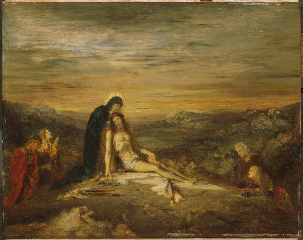 La Pietà - Gustave Moreau