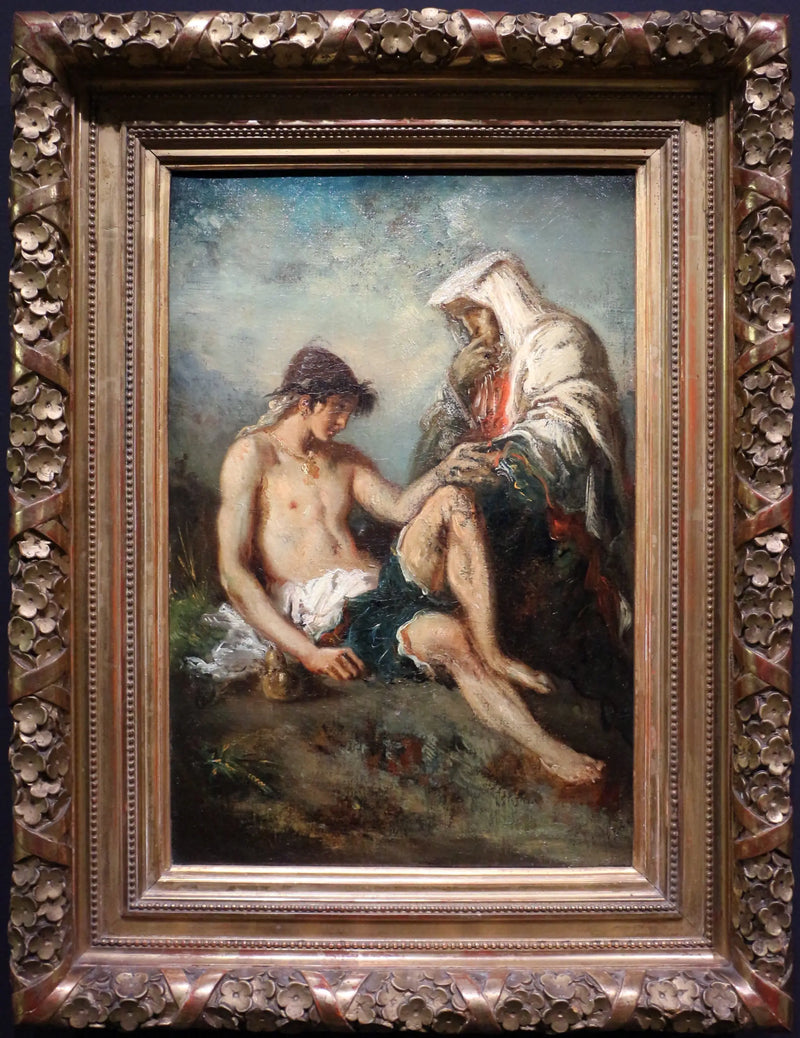 The Childhood of Sixtus-Quint - Gustave Moreau