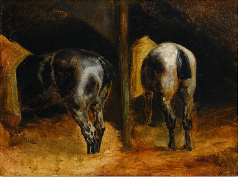 Horse Groups - Théodore Géricault