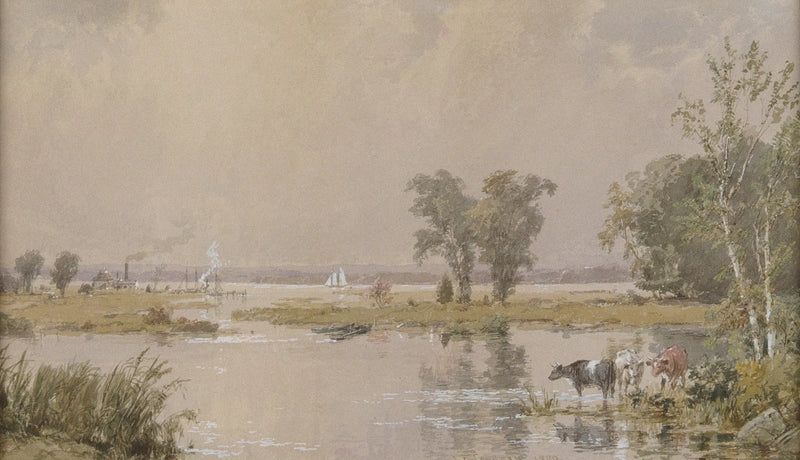 Prairies of Hackensack - Jasper Francis Cropsey