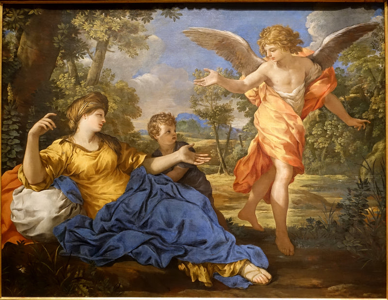 Agar and the Angel - Pietro da Cortona