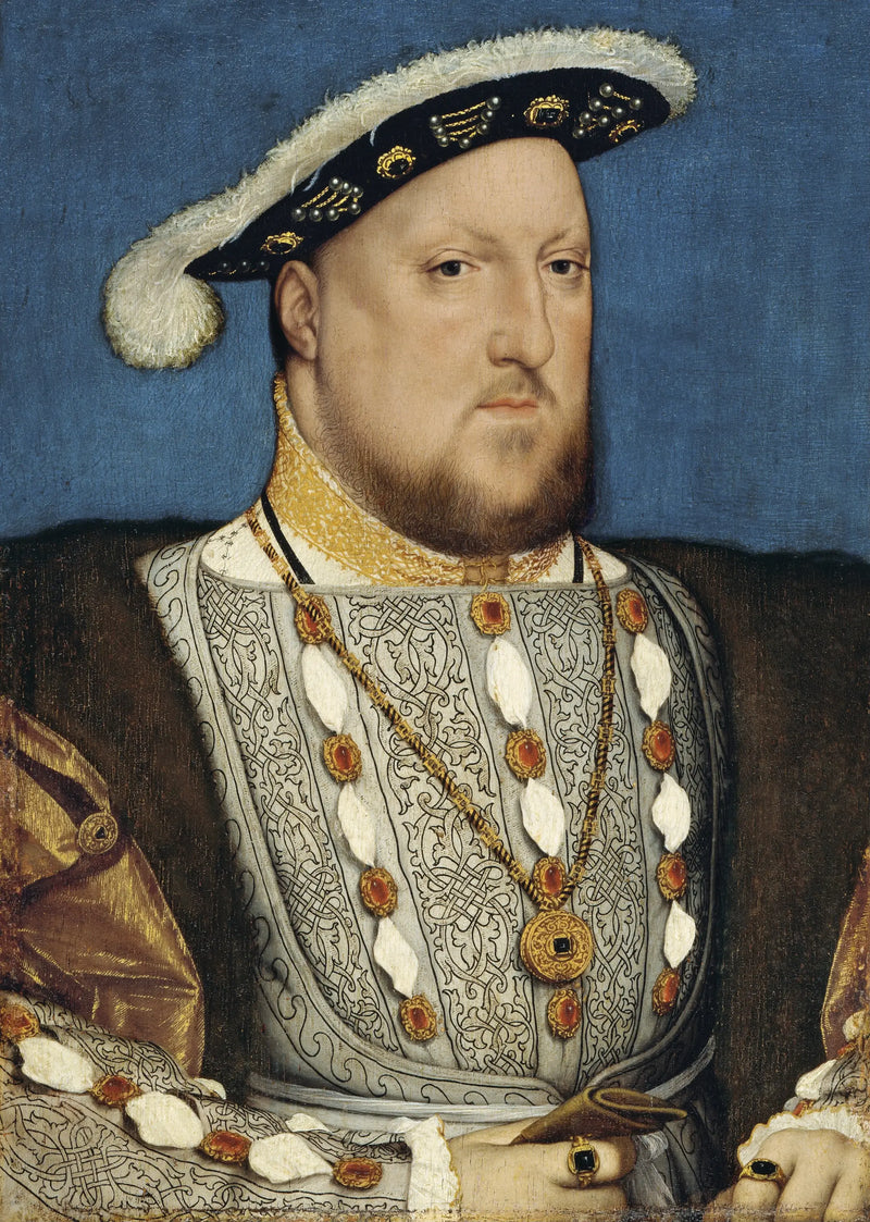 Portrait of Henry VIII - Hans Holbein the Younger