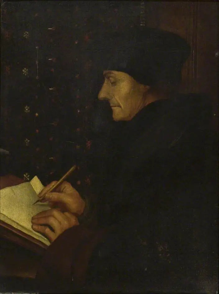 Desiderius Erasmus - Hans Holbein the Younger