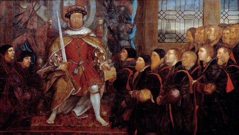 Henry VIII with the Barber-Surgeons - Hans Holbein le Jeune