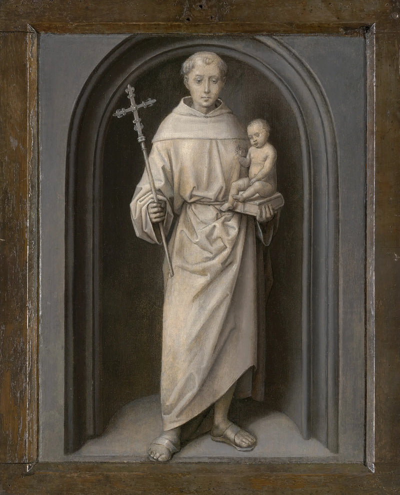 Saint Antoine de Padoue - Hans Memling