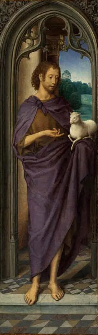 Saint John the Baptist - Hans Memling