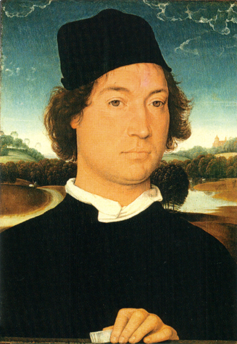 L'Homme à la lettre - Hans Memling