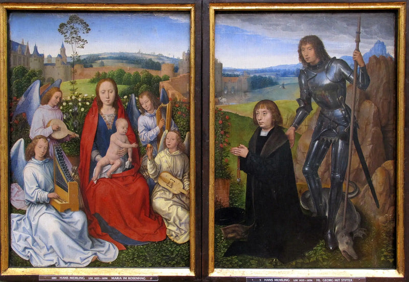 Munich Diptych - Hans Memling