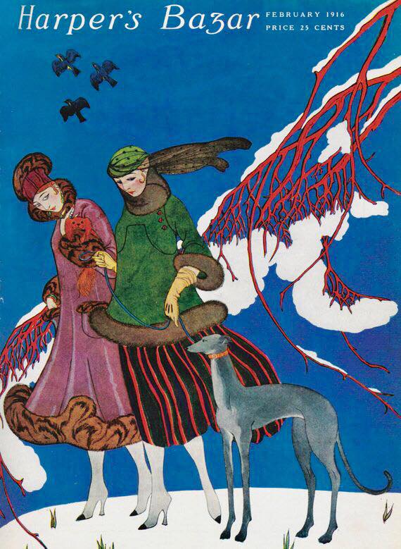 Harper’s Bazar, février 1916 - George Barbier