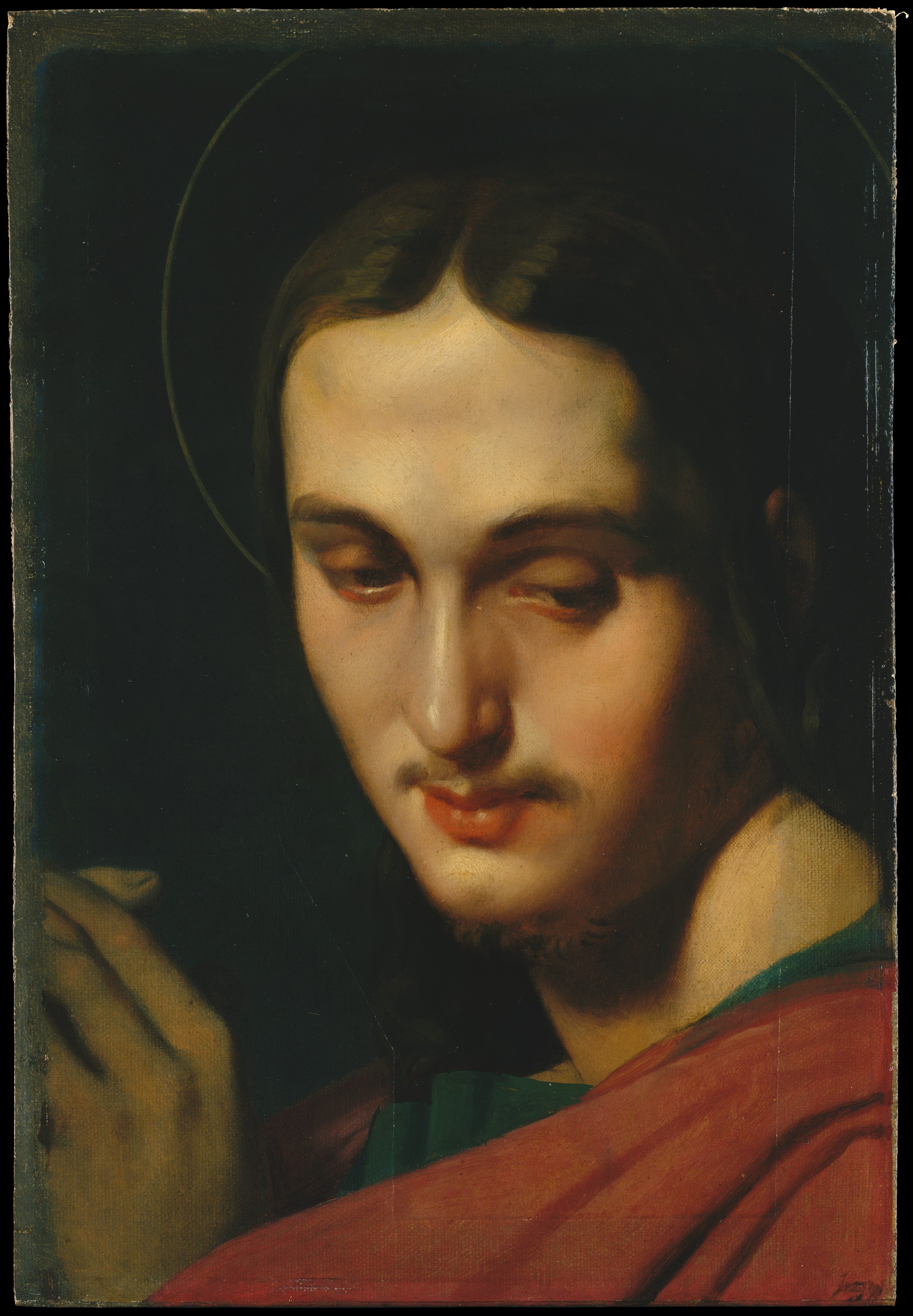 Head of Saint John the Evangelist - Jean-Auguste-Dominique Ingres
