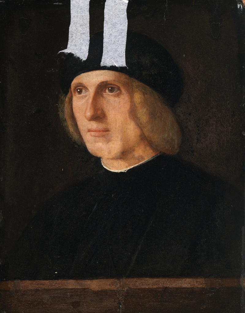 Head of a Gentleman - Giovanni Bellini