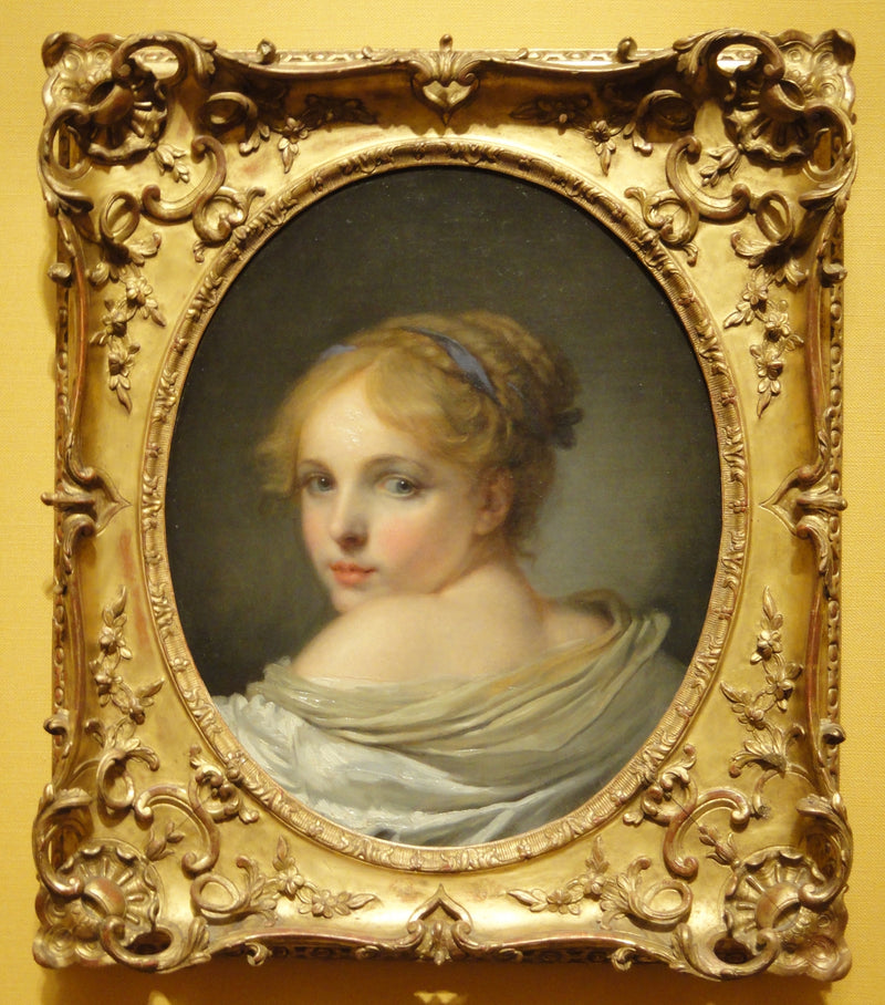 Girl's Head - Jean-Baptiste Greuze