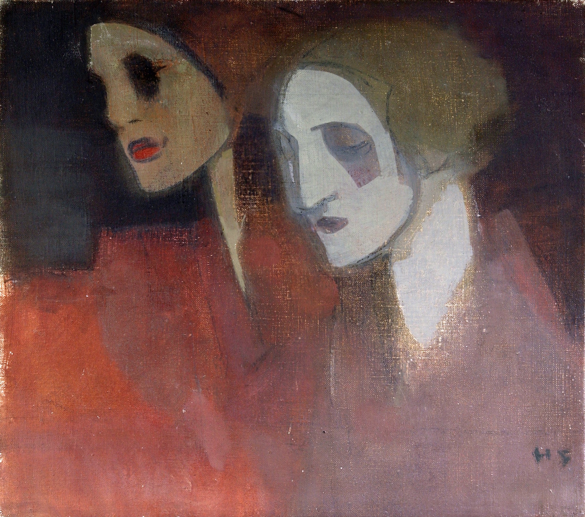 Factory Workers on the Way to Work - Helene Schjerfbeck