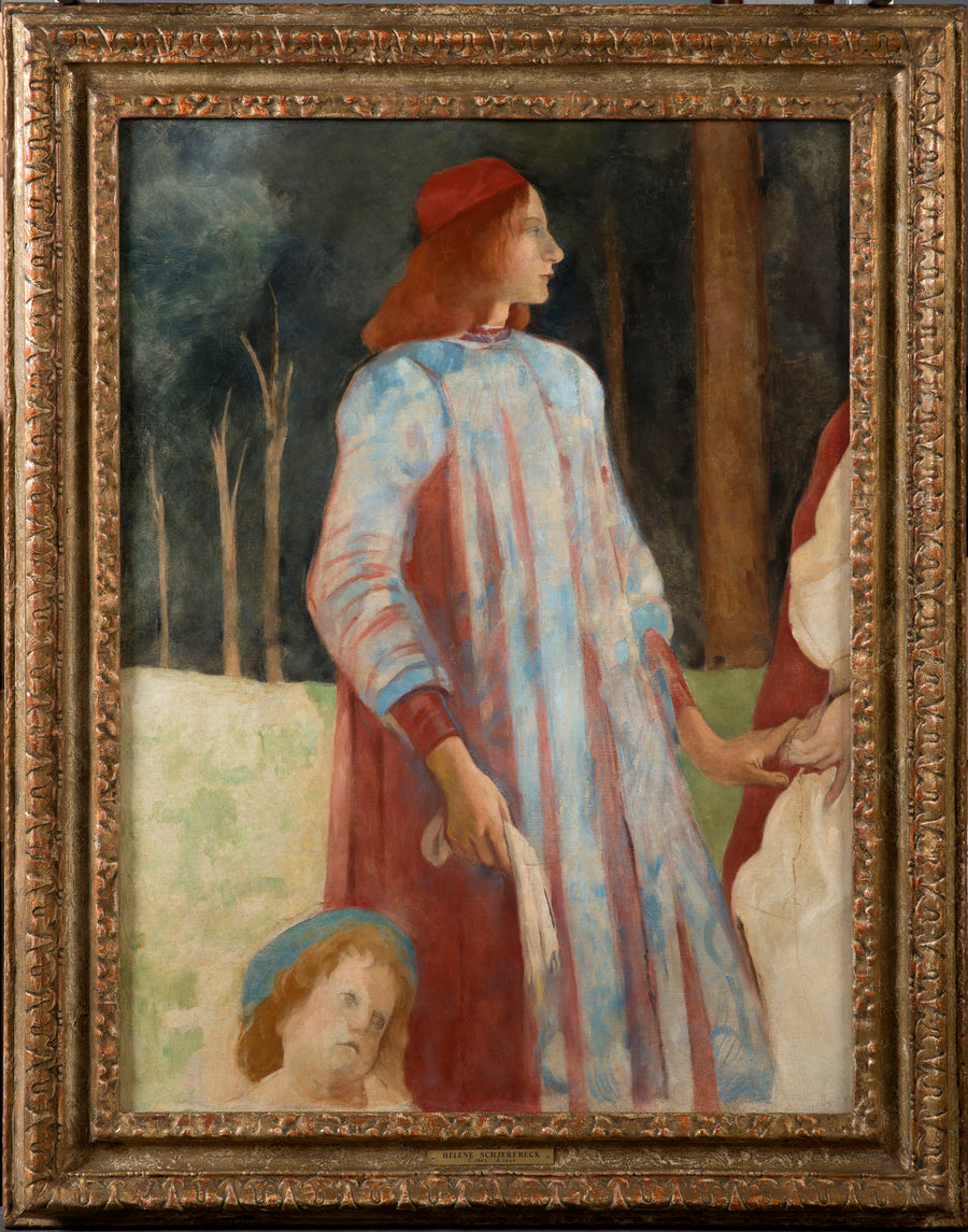 Figurstudie (1884) - Helene Schjerfbeck