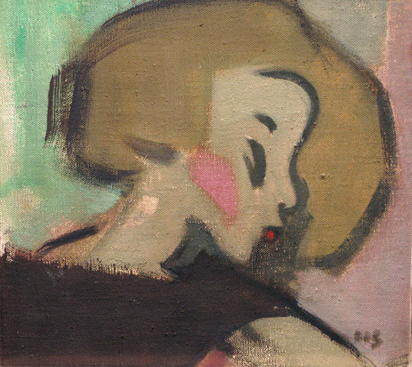The Apple Girl - Helene Schjerfbeck