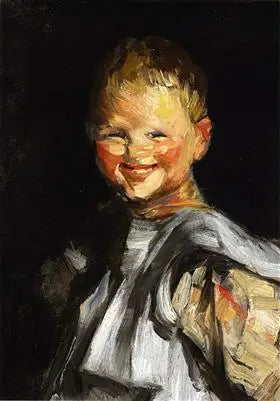 Child Laughing - Robert Henri