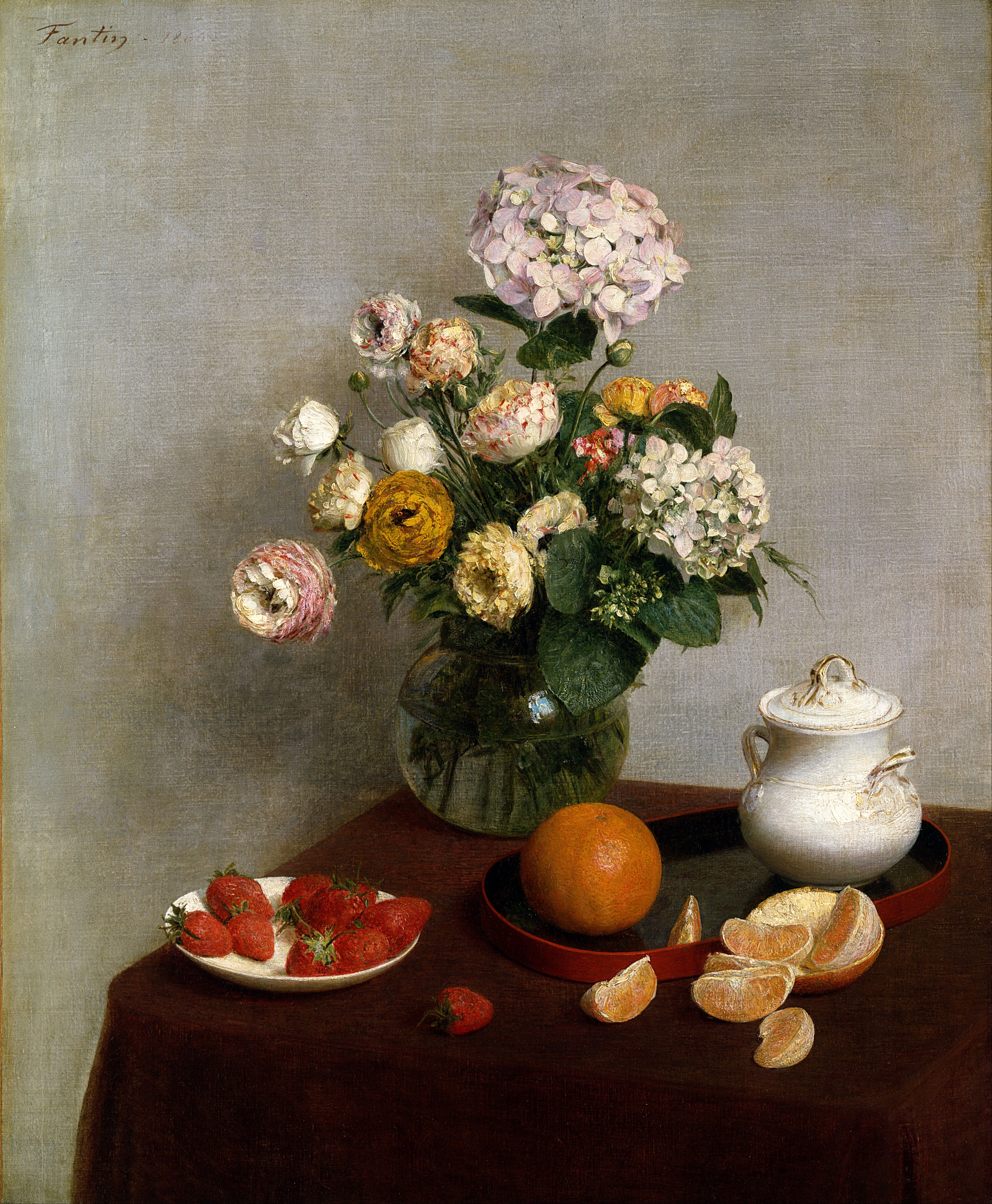 Fleurs et fruits - Henri Fantin-Latour