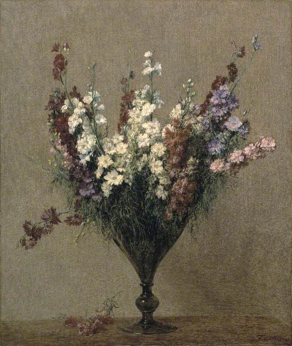 Pied d'alouette - Henri Fantin-Latour