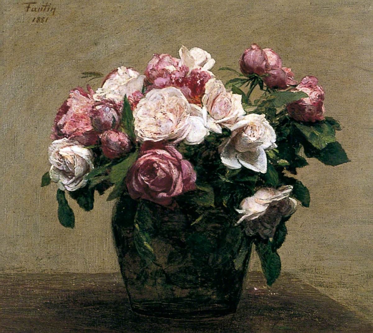Roses roses - Henri Fantin-Latour