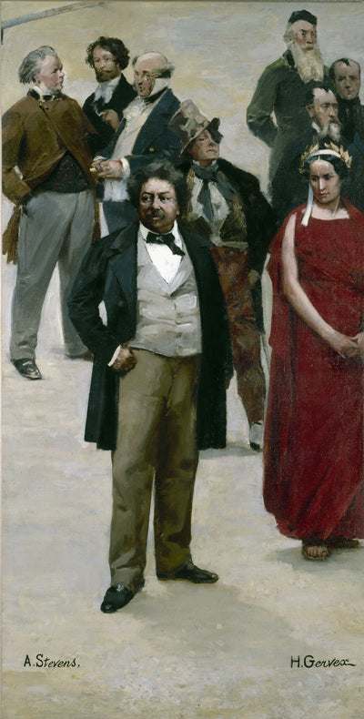 Le panorama du siècle : Dumas, Rachel, Daumier, Gavarni, Henri Monnier, Frédérick Lemaître, Rude, Horace Vernet, Delaroche - Henri Gervex