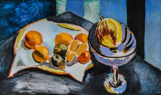 Reproduction du tableau « Nature morte aux fruits - Henri Matisse » par Alpha Reproduction en peinture à l’huile