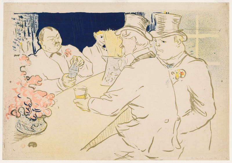 The Chap-Book - Henri de Toulouse-Lautrec