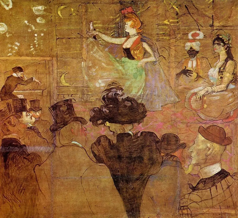 The Moorish Dance - Henri de Toulouse-Lautrec