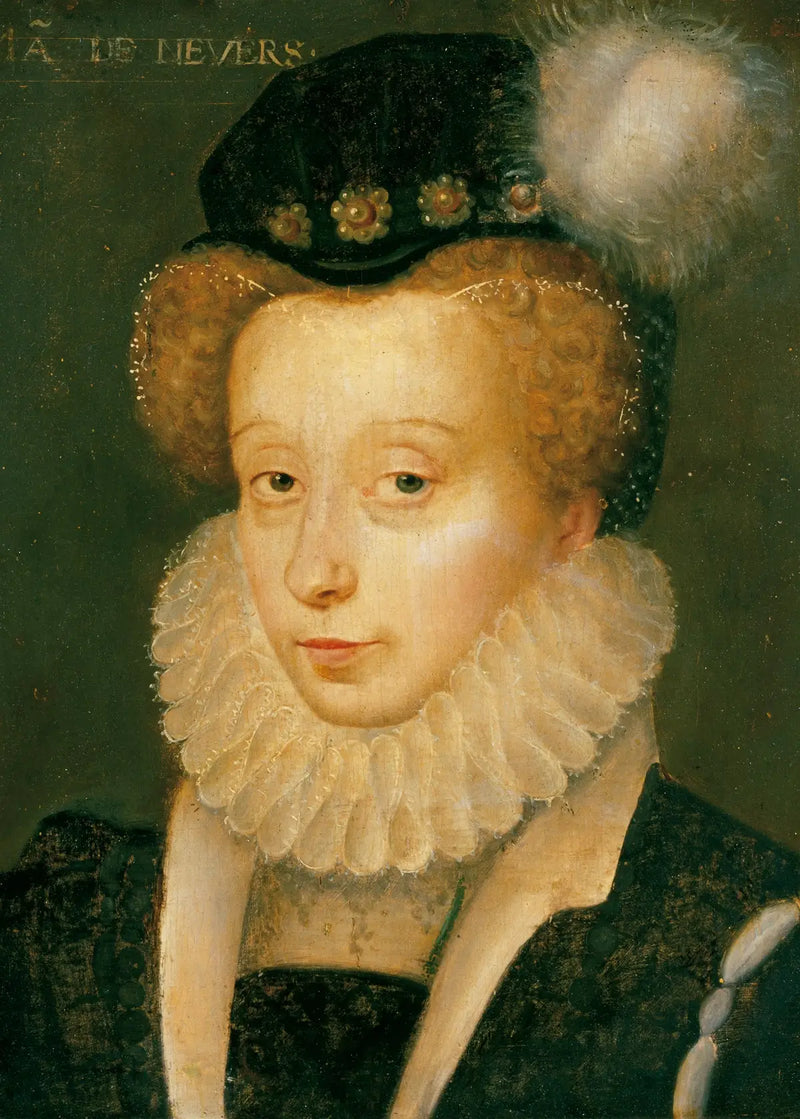 Henriette de Clèves (1542–1601), 4th duchess of Nevers - François Clouet