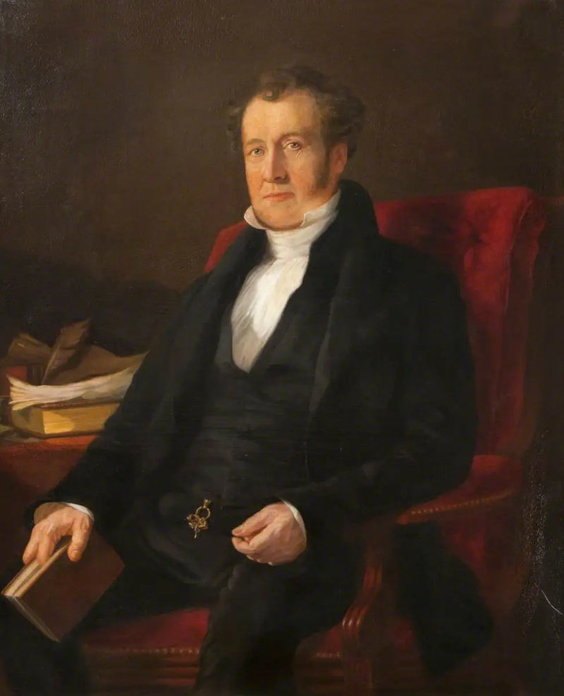 John Balmanno, Doctor of Medicine, President of the Faculty of Medicine and Surgery of Glasgow (1800-1802, 1806-1808, 1818-1820 and 1826-1828) - Henry Raeburn