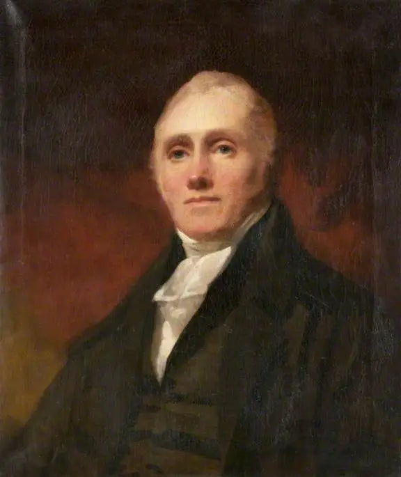 Portrait of a man with clerical collar - Henry Raeburn