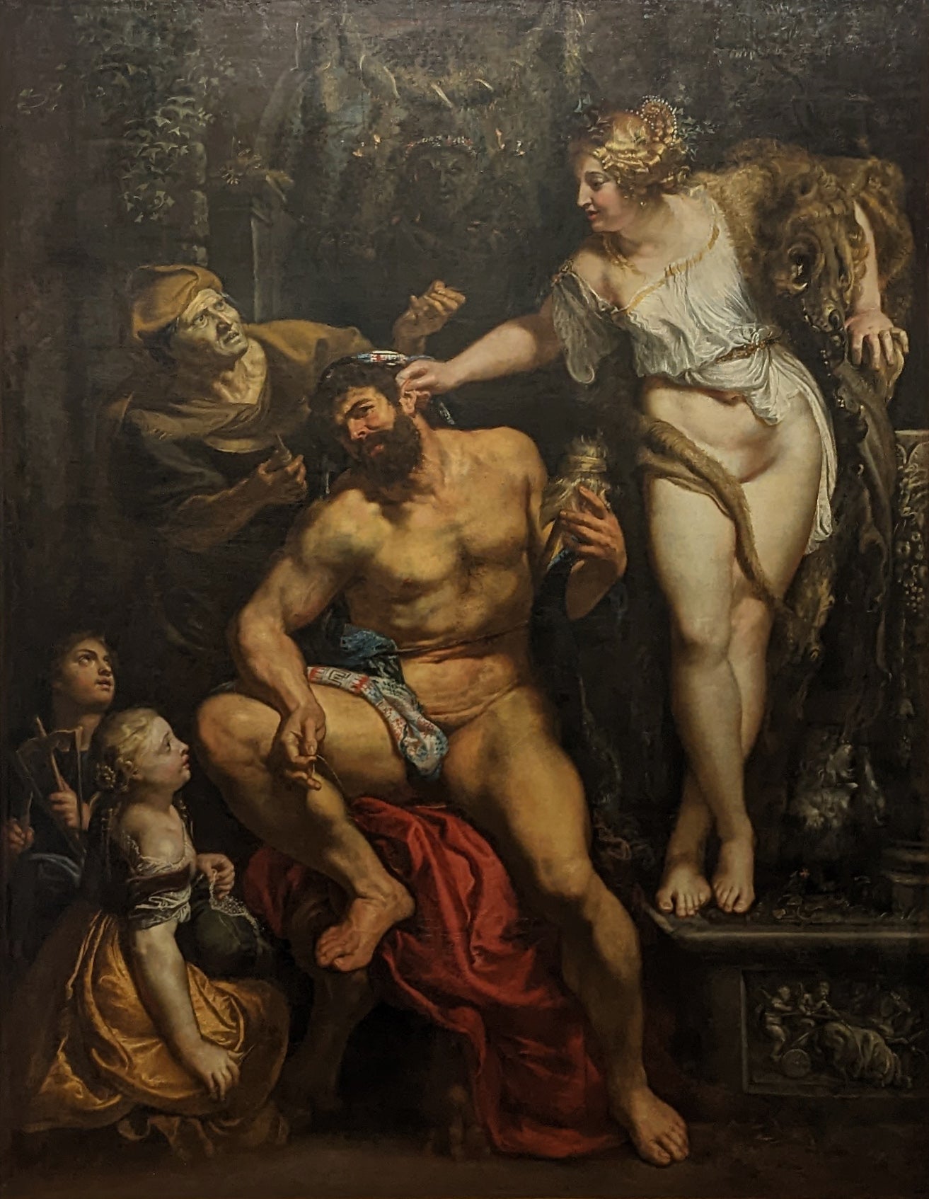 Hercules and Omphale - Peter Paul Rubens