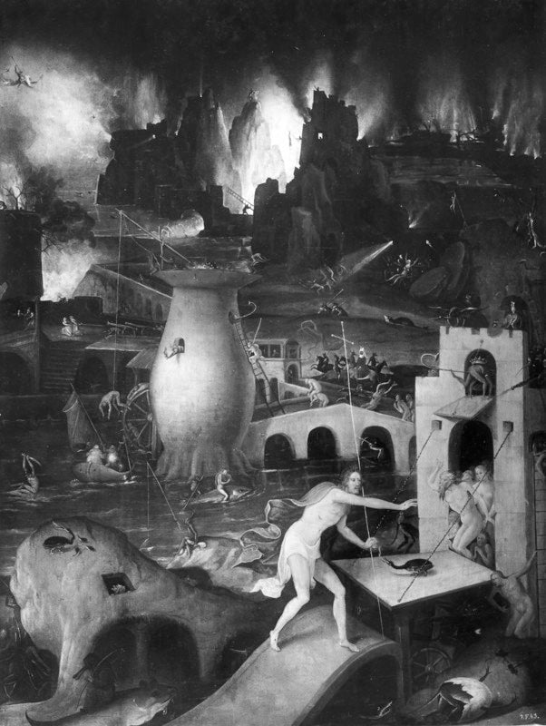 The Descent into Limbo - Hieronymus Bosch