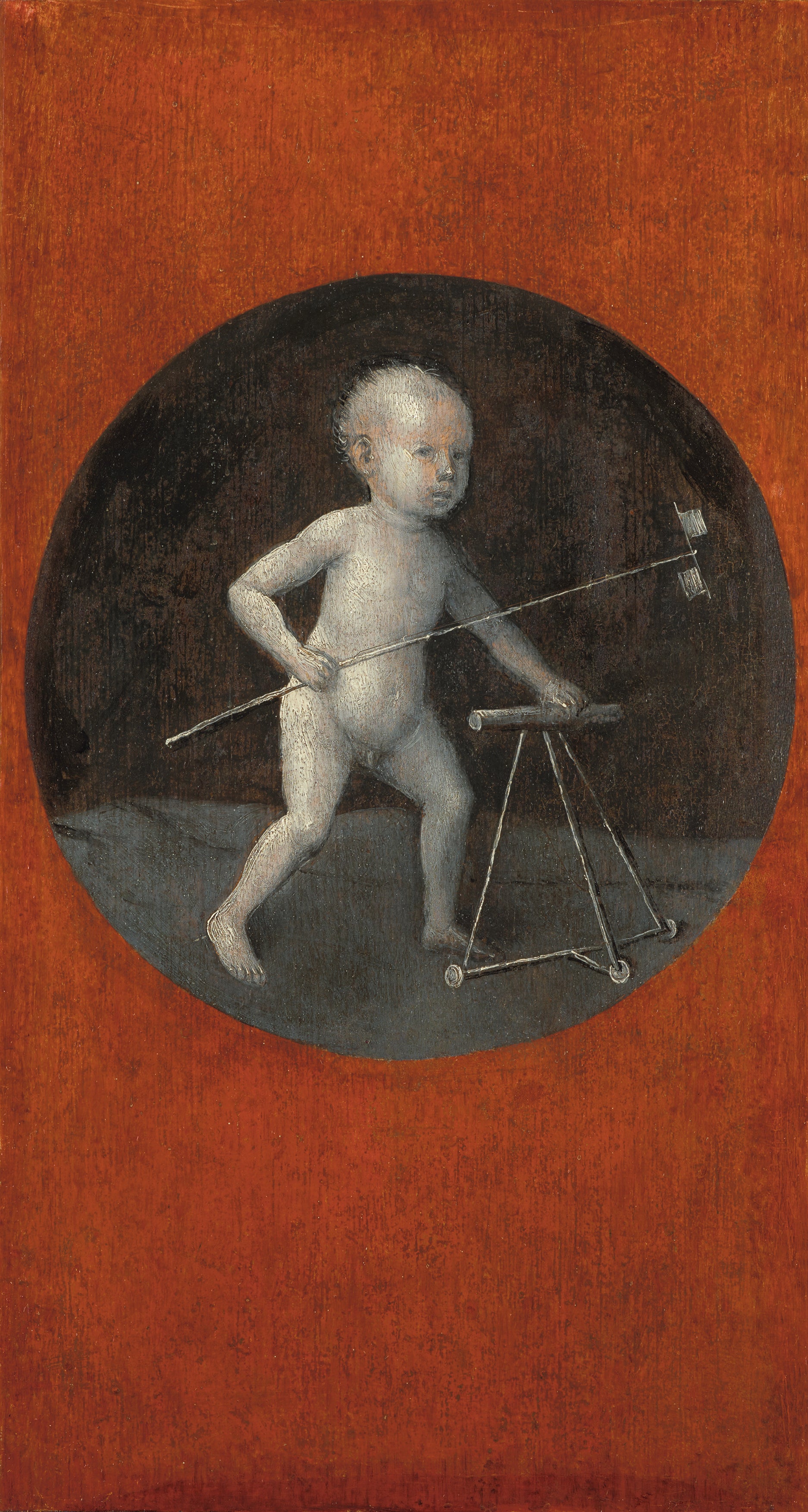Child with Windmill and Walker - Hieronymus Bosch