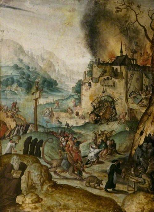 The Temptation of Saint Anthony - Hieronymus Bosch